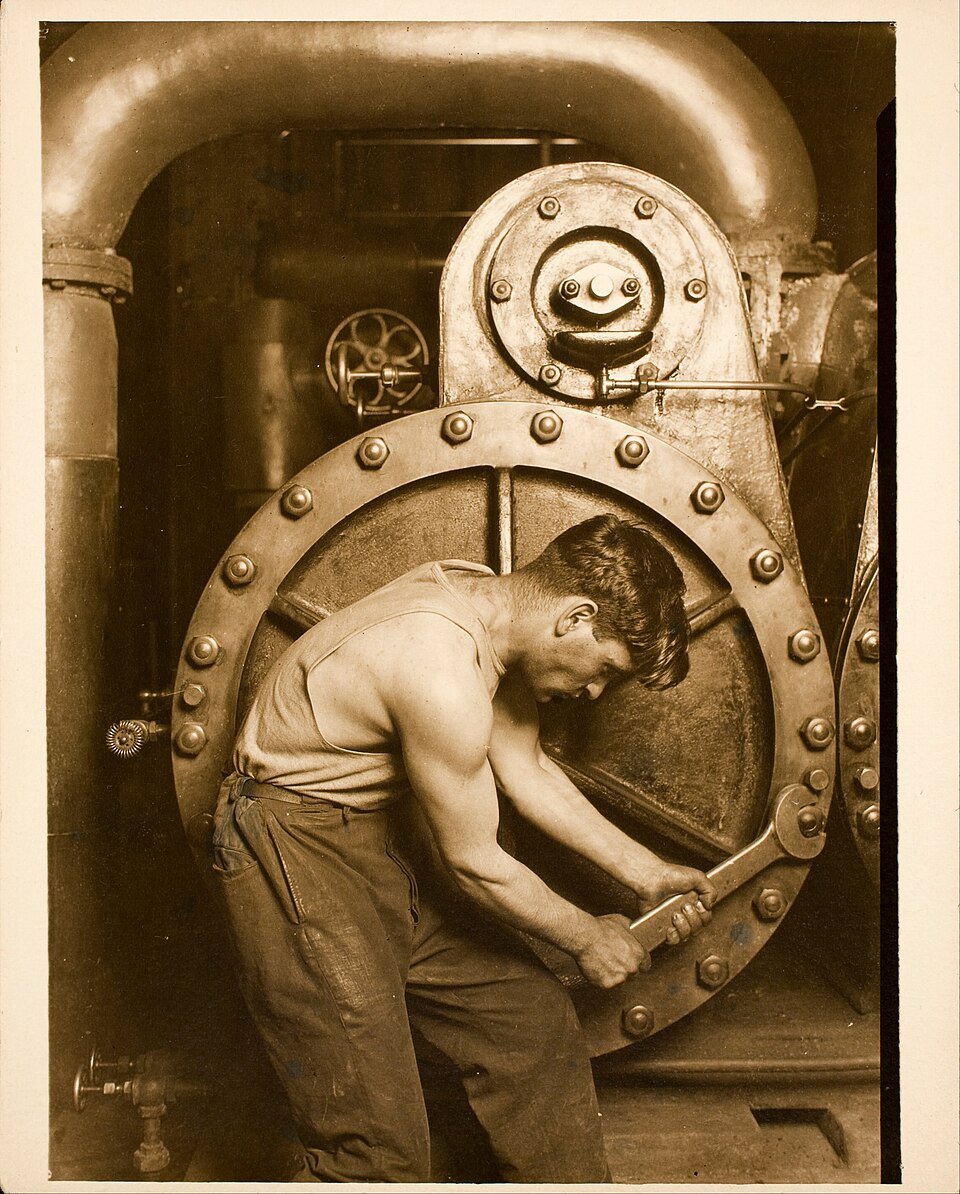 O Mecânico, de Lewis Hine (1920)